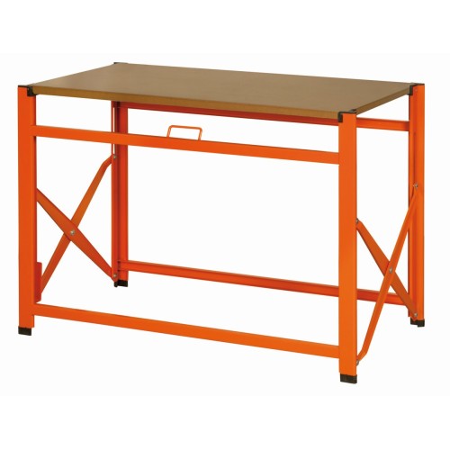 Bancos de trabajo portátiles con encimera de DM y galvanizada. | 1495FWBTD